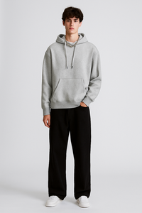 Lông Cừu Dày Bông Áo & Áo Thoải Mái Mùa Đông Quá Khổ Chất Lượng Tốt 350GSM Số Lượng Lớn Bán Buôn Trống Biểu Tượng Tùy Chỉnh In Cho Nam Giới - Product Image 4