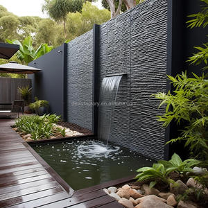 Esterno su misura moderna grande parete fontana <span class=keywords><strong>cascata</strong></span>-musica acqua spettacolo fontana per la decorazione del giardino - Product Image 6