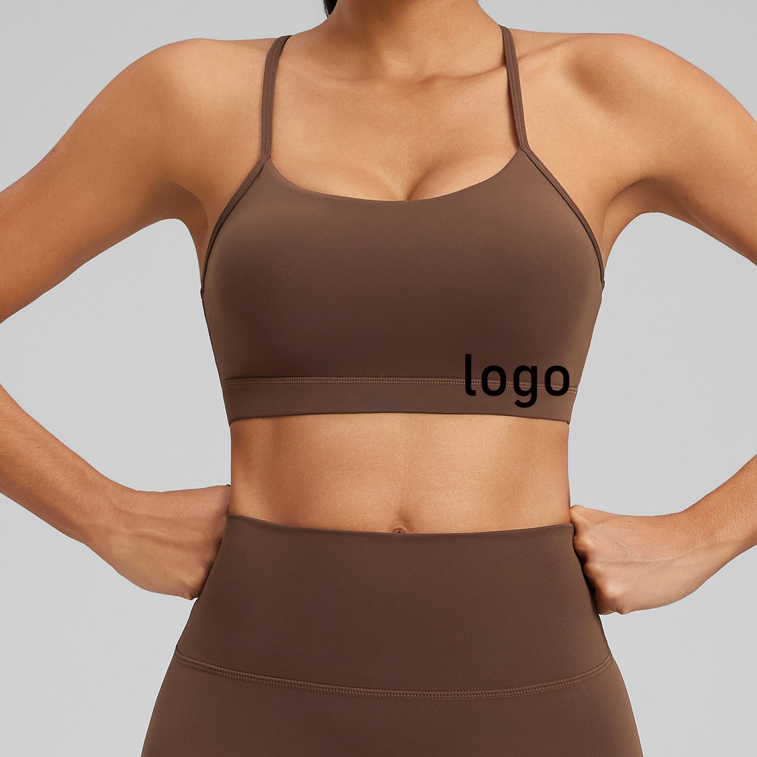 Women's Yoga Bras Anti-Sagging Y-Shaped Back High Elasticity Quick Drying Breathable Fitness Apparel Customized Logo-Wholesale