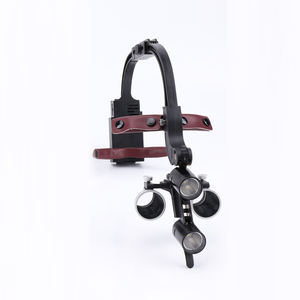 Set lengkap 2.5x/3.5x lampu depan gigi untuk dokter gigi dengan 5W lampu depan LED lampu pembesar medis lampu depan bedah nirkabel dengan 2 buah baterai - Product Image 4