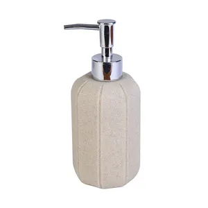 Luxury Decoration Designed Polyresin Sandstone Home Bathroom Accessory Set