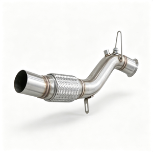 AsiaLink 76mm 3 pouces Tuyau d'échappement en acier inoxydable pour BMW 3er <span class=keywords><strong>335d</strong></span> XDrive <span class=keywords><strong>F30</strong></span> - Product Image 1