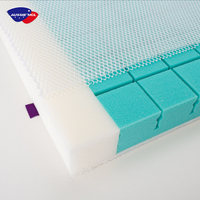Matelas en mousse à mémoire de forme certifié par l'usine, qualité supérieure, tailles King, Twin, Simple, OEM ODM, commandes en gros acceptées