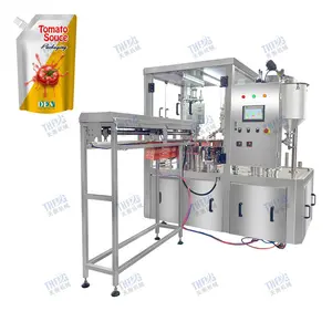 Hot Selling Preroll Blunt Mineral Water Pouch Packing Full-auto Filling And Sealing Machine For Stand-up Pouch(bag