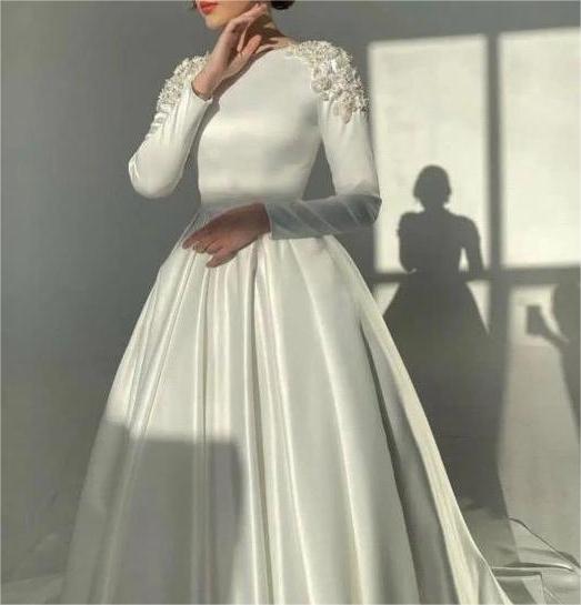 wedding raw floral material gown