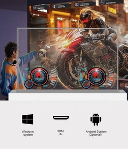 55 ''trong suốt OLED video tường 1x2 video tường OLED OLED hiển thị kỹ thuật số biển và hiển thị cho sang trọng bán lẻ môi trường - Product Image 6