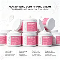Crème Corporelle à l'Huile d'Avocat et Vitamine E OEM ODM – Nourrit, Illumine, Adoucit les Peaux Rugueuses – Soin Hydratant Quotidien pour Tout le Corps – Kit de Soins Corporels