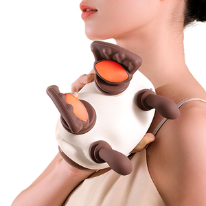 Masajeador de Hombros y Cuello con Terapia de Calor, Simula el Amasamiento con la Mano Humana, Masajeador Portátil Tipo Chal - Product Image 1