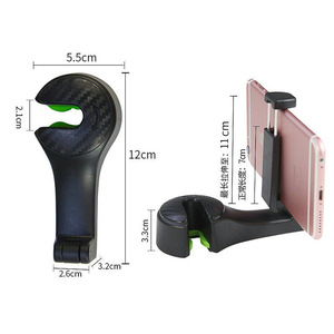 <b>Car</b> Seat Back <b>Hook</b> 12x5.5cm Creative 2 In 1 Phone Holder <b>Car</b> <b>Hook</b> For Organizing Bag And Phone - Product Image 3