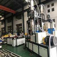 Machine d'extrusion de tuile trapézoïdale ignifuge en PVC Sevenstars Machine de fabrication de tuile ondulée en plastique PVC étanche