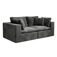 Modulares Zeitgenössisches Stoffsofa-Set mit Modernem Design für Wohnzimmer Schlafzimmer Hotels Bürogebäude