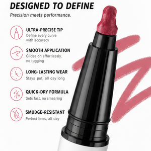Matte Long Lasting Mineral Waterproof Private Label Lip <b>Liner</b> Custom Lip Stain Non-Stick Cup Pencil Natural Look Regular Size - Product Image 2