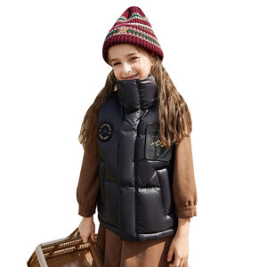 Vêtements d'hiver pour <span class=keywords><strong>enfants</strong></span> Custom Windproof Waterproof New Vest Puffer Jackets Winter Outdoor Child Vest Down Jacket - Product Image 6