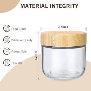 Venta Directa de Fábrica, Envases Cosméticos Vacíos para Crema Facial de 50g y 100g, Tarro de Envase con Tapas de Madera, Personalizable - Product Image 2