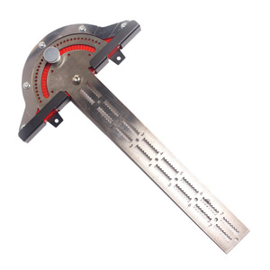 Règle d'angle pour menuisiers en acier inoxydable de 12 pouces, outil de mesure pour la menuiserie - Product Image 5