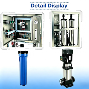 Planta de Tratamiento de Agua por Ósmosis Inversa Industrial de 250 LPH para Sistema Purificador de Agua Potable con 99% de Desalinización, Precio de Fábrica - Product Image 5