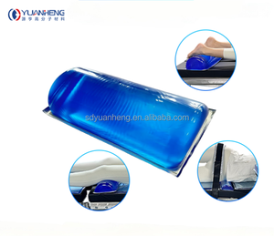 وسادة طبية للتموضع مضادة لقرح الفراش بقاعدة مسطحة ولفافة صدرية وقبة جل من المورد - Product Image 1