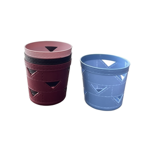 Casamax Wl Plastic <b>Storage</b> Basket 10x9 Cm <b>Stackable</b> Modern Mini <b>Container</b> For Home Organization - Product Image 1