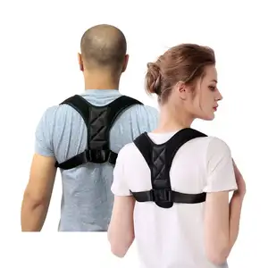 2021新型可调节背部和肩部姿势矫正器改善驼背姿势支撑矫直支撑带