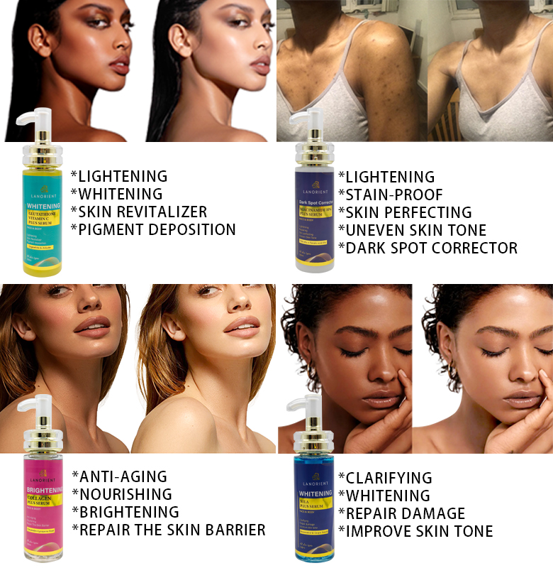 OEM Korean Skin Care Product Vitamin C Improves Pigmentation Brightening  and Whitening L-Glutathione Serum for Dark Skin| Alibaba.com