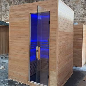 Capsules de sauna, chambres de sauna infrarouge à spectre complet personnelles, design innovant, gain de place, mini sauna domestique - Product Image 5