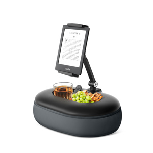 Support de bureau universel Upergo extra large en cuir et silicone pour téléphone portable et <span class=keywords><strong>tablette</strong></span>, avec coussin de dossier souple pour ordinateur portable et <span class=keywords><strong>repose</strong></span>-bras réglable pour le gaming - Product Image 1