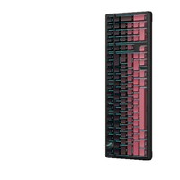 K98 Pro Mechanical RGB Universal Keyboard Cherry-pink Blue Switches ABS Keycaps Three-mode Connectivity Waterproof Gaming