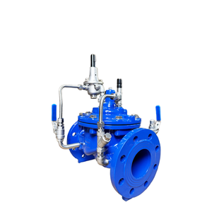 Thủy lực kiểm soát áp lực giảm van 200X cho nước dễ uốn sắt Hướng dẫn sử dụng điện OEM tùy chỉnh - Product Image 1