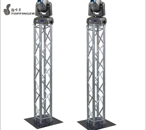 Precio barato Aluminio Móvil DJ Iluminación Cabeza vertical Totem Truss para la venta - Product Image 1
