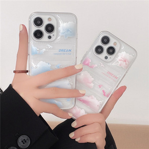 Für <span class=keywords><strong>I</strong></span> Phone 12pro Fancy Down Jacke Telefon abdeckung Hüllen Clown Design Kamera abdeckung Soft TPU Schwarz Für Handy - Product Image 2