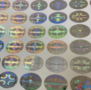 Etiquetas Holográficas de Seguridad Personalizadas: Etiquetas Holográficas Doradas y Hologramas de Autenticidad 3D - Product Image 2