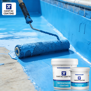 Réparation d'étanchéité à grande échelle. Le rebord de fenêtre fait fuiter l'eau. Peinture imperméabilisante haute performance. Revêtement imperméabilisant acrylique pour toiture. - Product Image 1