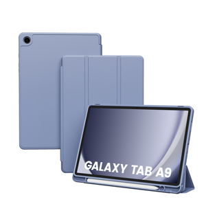 Pour Samsung Galaxy Tab A9 Plus Soft TPU Material Smart Leather Case Cover Shell - Product Image 1