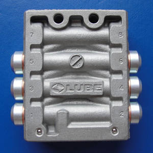 วาล์วกระจาย205691 AP-6หล่อลื่นสำหรับระบบ LHL ระบบหล่อลื่นจาระบี - Product Image 2