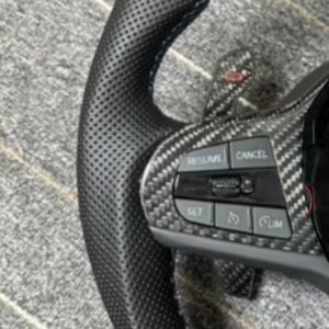 Volante de Fibra de Carbono Auténtica Personalizado para <span class=keywords><strong>BMW</strong></span> G20 G28 G29 G32 G38 G18 G12 G11 G05 G01 G02 G30 G80 G81 G82 M3 M4 M5 M6 - Product Image 3