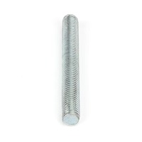 Tiges filetées en acier au carbone DIN 976 Grade 4.8, zinguées bleu-blanc, métriques, entièrement filetées, pour fixation industrielle