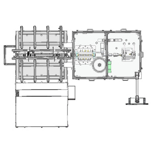 Machine de capsulage automatique industrielle de qualité supérieure, fiable et durable, avec contrôle PLC, garantie 1 an - Product Image 3