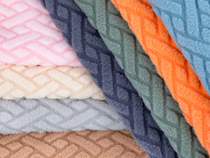 Hot Sale Spandex Polyester Stretch Jacquard Polar Fleece Fabric Sofa Upholstery <strong>Material</strong> <strong>Elastic</strong> Chair Covers Wholesale - Product Image 5