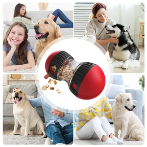 Jouet pour chien en gros : Balle distributrice de nourriture elliptique à roulement lent, favorise la digestion, protège l'estomac et stimule l'intelligence de votre animal. - Product Image 3