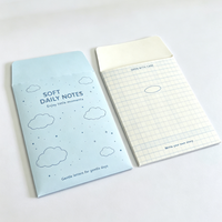 Pochette d'enveloppe en papier graphique minimaliste imprimée pour emballage d'insertion de marque de boutique en ligne