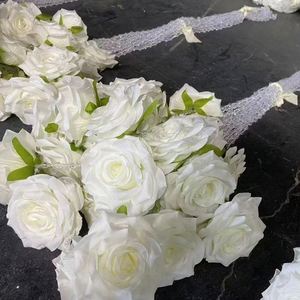 K-0429 Trần Trang Trí Đám Cưới Treo Rose Heads Nhân Tạo Hoa Pha Lê Chuỗi Hoa - Product Image 2