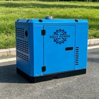 Générateur diesel à onduleur super silencieux 5/6/7KW, type portable, 220V ATS AVR pour yacht, maison, alimentation de secours