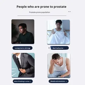 Parche Magnético Térmico Médico OEM para la Próstata, para Hombres, <span class=keywords><strong>Dolor</strong></span> Lumbar, Prostatitis, Hinchazón, Micción Frecuente, Incontinencia Urinaria - Product Image 2