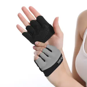 Trainings handschuhe für Männer und Frauen, finger lose Gewichtheber handschuhe für Sport, leichte atmungsaktive Turn handschuhe zum Klettern