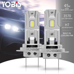 YOBIS Vente en gros Prix bas Super lumineux Lampe Éclairage automobile 3570 LED <span class=keywords><strong>H7</strong></span> <span class=keywords><strong>Ampoule</strong></span> de phare de voiture <span class=keywords><strong>Ampoule</strong></span> de phare LED - Product Image 4