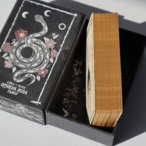 ไพ่ทาโรต์สำหรับทั้งด้านหน้าและด้านหลังทั้งสองด้านพิมพ์ลายขอบทองด้วยกระดาษพรีเมียมคุณภาพ - Product Image 3