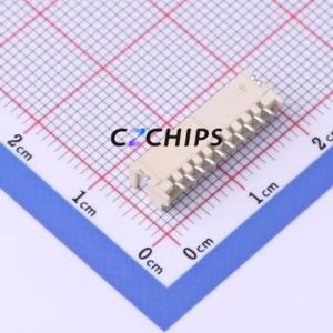 WAFER-ZH1.5-10PWB Wire-to-Board Pin Header SMD,P=1.5mm,Horizontal Mount Connector 1x10P 1.5mm Horizontal Mount ZH - Product Image 2