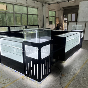 Quầy Trưng Bày Đồ Trang Sức Kính <span class=keywords><strong>Kiosk</strong></span> Trung Tâm Mua Sắm Theo Yêu Cầu Của Nhà Máy Quầy Trưng Bày Đồ Trang Sức <span class=keywords><strong>Kiosk</strong></span> Bán - Product Image 6