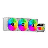 Refroidisseur de processeur numérique ARGB Fantasy WuKong 360 mm pour PC de jeu Intel et AMD, refroidisseur liquide PWM AIO, boîtier d'ordinateur