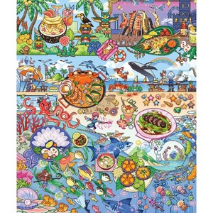 1 Pack comprenant des autocollants - Série Pixel-Art Terre des étoiles filantes 16.0 - Aventures culinaires et cuisson - Scènes miniatures 3D DIY - Product Image 2